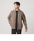 【WEB限定 WARDROBE SMART】ダブルニット ハリントン ジャケット/セットアップ対応 【抗菌・防臭】