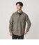 【WEB限定 WARDROBE SMART】スエードライク シャツ
