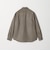 【WEB限定 WARDROBE SMART】スエードライク シャツ