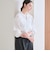 【WEB限定】シャーリング ジップ シャツ
