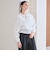 【WEB限定】シャーリング ジップ シャツ