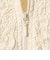 【WEB限定】シャーリング ジップ シャツ