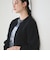 【WEB限定】シャーリング ジップ シャツ