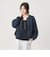 【WEB限定】シャーリング ジップ シャツ