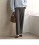 裏起毛バックゴム ストレートパンツ ウォッシャブル