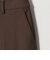 裏起毛バックゴム ストレートパンツ ウォッシャブル