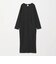 【WEB限定】リブ ロングスリーブ カットソーワンピース