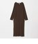 【WEB限定】リブ ロングスリーブ カットソーワンピース