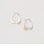 ＜LAPUIS＞Plate Heart ピアス