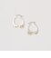 ＜LAPUIS＞Plate Heart ピアス