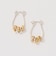 ＜LAPUIS＞Coil チェーン ピアス