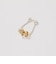 ＜LAPUIS＞Coil チェーン ピアス