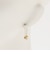 ＜LAPUIS＞Coil チェーン ピアス