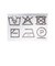 ガスコットン ツイル アゼ クルーネック ニット