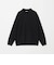 コットン カシミヤ ジャケットネック ニット ウォッシャブル