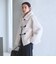 【WEB限定】ボア×フェイクムートン ループボタンジャケット 2WAY