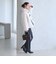 【WEB限定】ボア×フェイクムートン ループボタンジャケット 2WAY
