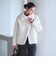 【WEB限定】ボア×フェイクムートン ループボタンジャケット 2WAY