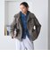 【WEB限定】ボア×フェイクムートン ループボタンジャケット 2WAY