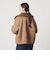 【WEB限定】ボア×フェイクムートン ループボタンジャケット 2WAY