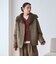 【WEB限定】ボア×フェイクムートン ループボタンジャケット 2WAY