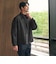 【WEB限定 WARDROBE SMART】スエードライク ジップ ブルゾン