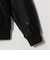 【WEB限定 WARDROBE SMART】ブラックメルトン レザーライク ジップ ブルゾン
