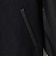 【WEB限定 WARDROBE SMART】ブラックメルトン レザーライク ジップ ブルゾン