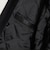 【WEB限定 WARDROBE SMART】ブラックメルトン レザーライク ジップ ブルゾン