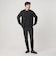 【WEB限定 WARDROBE SMART】ブラックメルトン レザーライク スタジャン