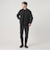 【WEB限定 WARDROBE SMART】ブラックメルトン レザーライク スタジャン