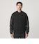 【WEB限定 WARDROBE SMART】ブラックメルトン レザーライク スタジャン