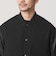 【WEB限定 WARDROBE SMART】ブラックメルトン レザーライク スタジャン