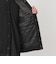 【WEB限定 WARDROBE SMART】ブラックメルトン レザーライク スタジャン