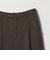 【WEB限定 Wardrobe DAILY MINIMAL】チェック バックゴム ワイドパンツ