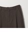 【WEB限定 Wardrobe DAILY MINIMAL】チェック バックゴム ワイドパンツ