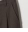 【WEB限定 Wardrobe DAILY MINIMAL】チェック バックゴム ワイドパンツ