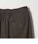 【WEB限定 Wardrobe DAILY MINIMAL】チェック バックゴム ワイドパンツ