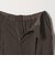 【WEB限定 Wardrobe DAILY MINIMAL】チェック バックゴム ワイドパンツ