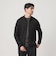 【WEB限定 WARDROBE SMART】マシーンウォッシャブル ウールミックス ポロカラーニット ジャケット