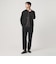 【WEB限定 WARDROBE SMART】マシーンウォッシャブル ウールミックス ポロカラーニット ジャケット
