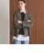 【WEB限定 Wardrobe DAILY MINIMAL】テーラード チェック ジャケット