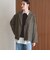 【WEB限定 Wardrobe DAILY MINIMAL】テーラード チェック ジャケット