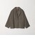 【WEB限定 Wardrobe DAILY MINIMAL】テーラード チェック ジャケット