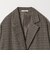 【WEB限定 Wardrobe DAILY MINIMAL】テーラード チェック ジャケット