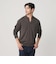 【WEB限定 WARDROBE SMART】マシーンウォッシャブル ウールミックス スキッパー ニット