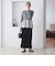 【WEB限定 Wardrobe DAILY MINIMAL】レイヤードフレアニットプルオーバー ウォッシャブル