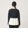 【WEB限定 Wardrobe DAILY MINIMAL】レイヤードフレアニットプルオーバー ウォッシャブル