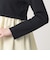 【WEB限定 Wardrobe DAILY MINIMAL】レイヤードフレアニットプルオーバー ウォッシャブル