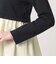 【WEB限定 Wardrobe DAILY MINIMAL】レイヤードフレアニットプルオーバー ウォッシャブル
